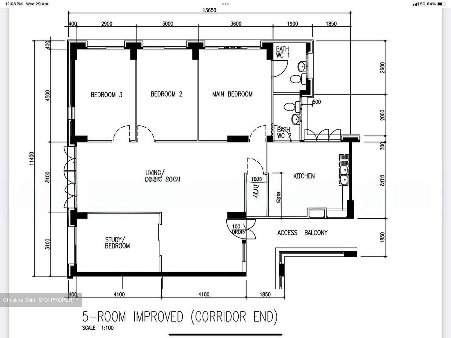 Blk 492C Tampines Street 45 (Tampines), HDB 5 Rooms #570148721